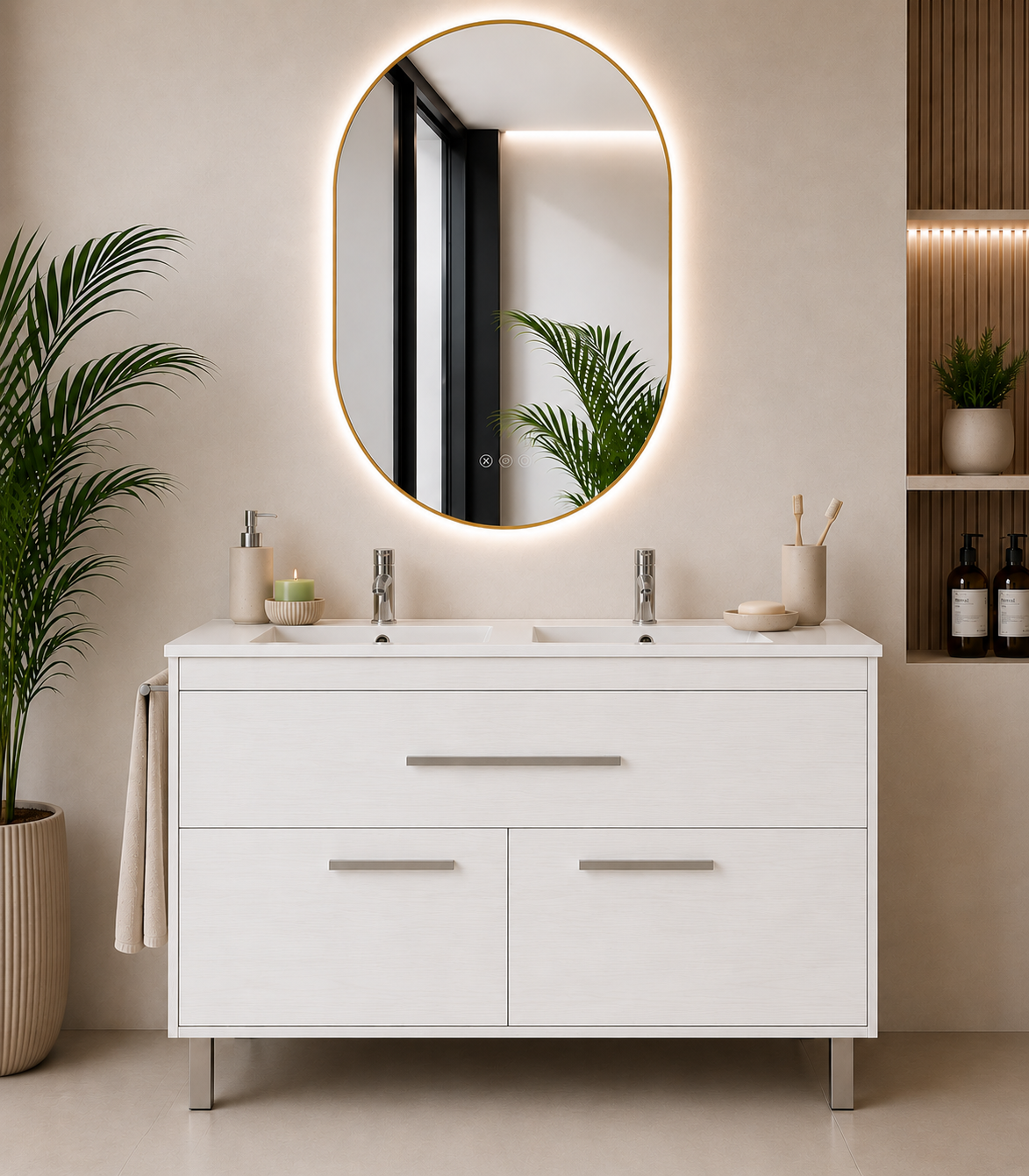 BAHIA bathroom vanity with sink
