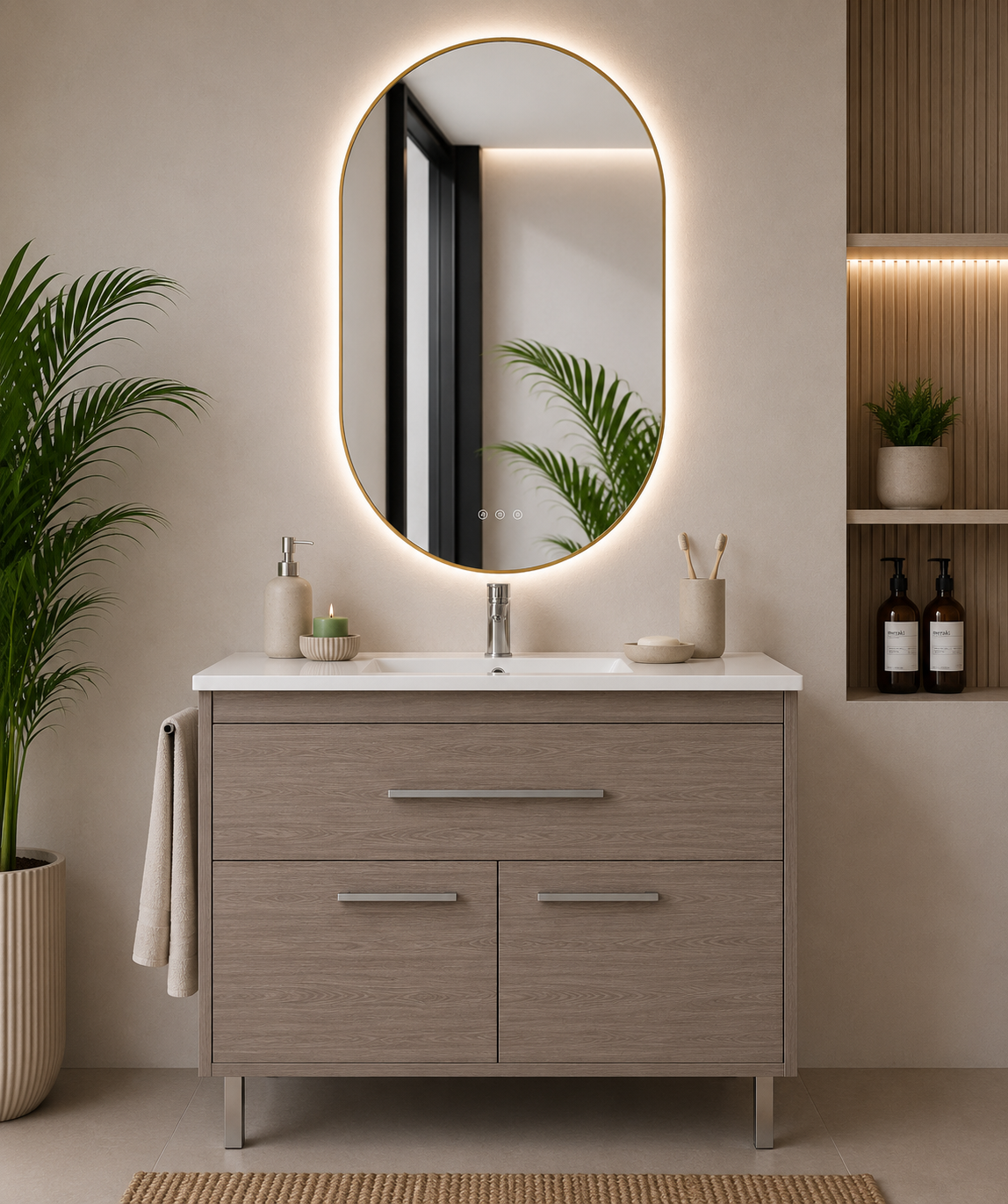 BAHIA bathroom vanity with sink