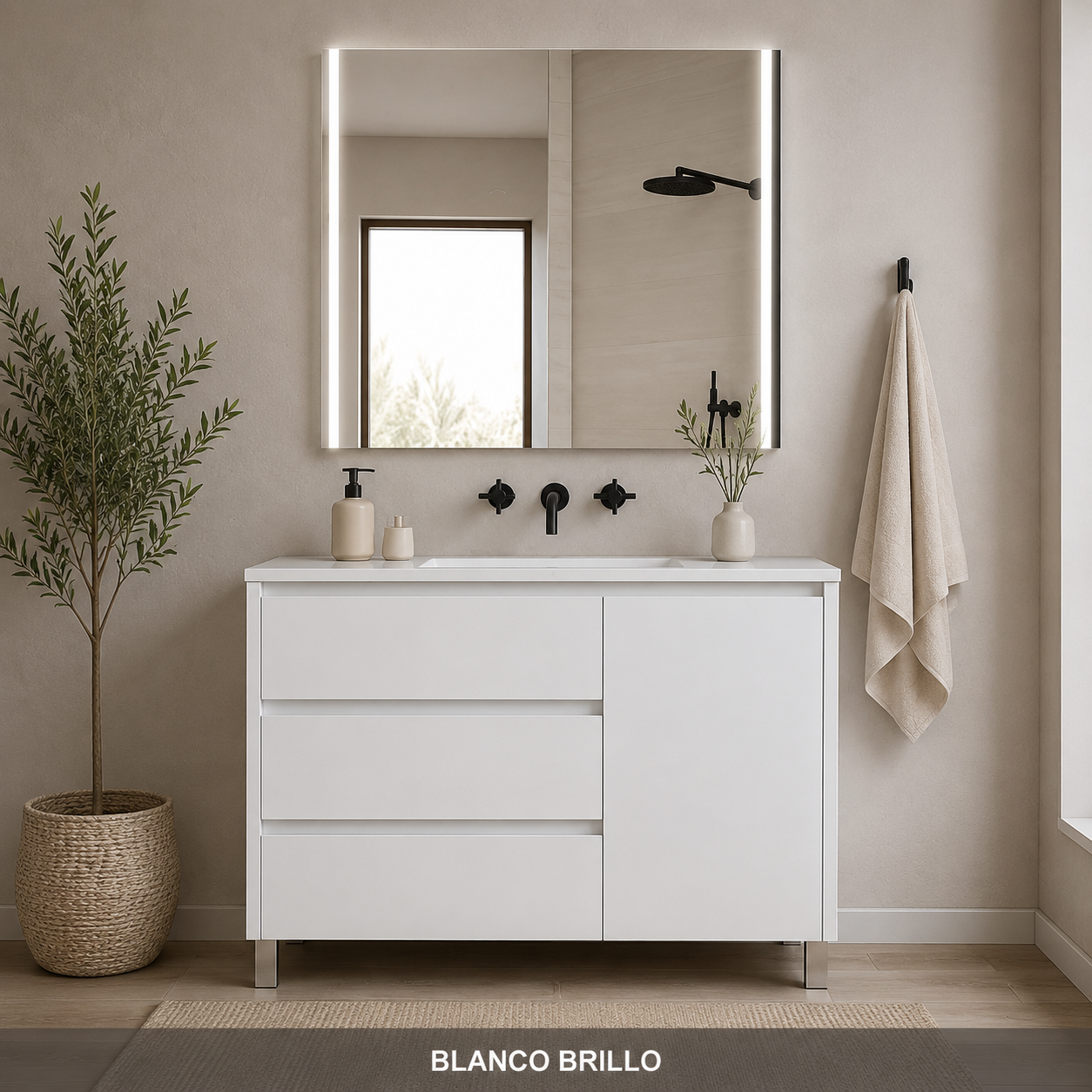 "OFFER" VOLUM Pack + Megan LED Mirror