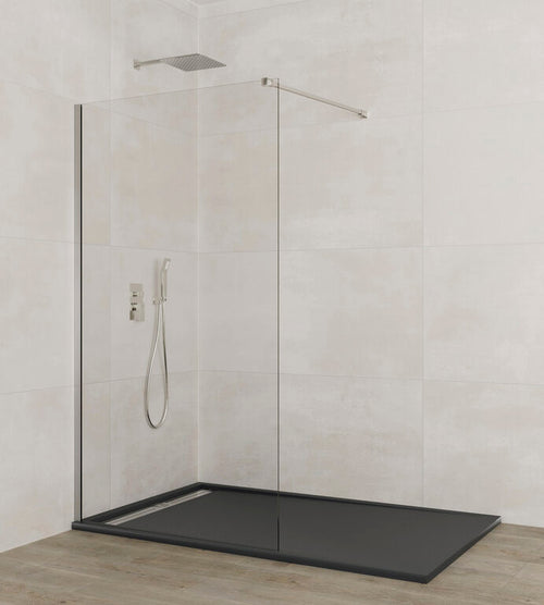 "SCREEN" WALK-IN FIJO DUCHA - Cromo Transparente