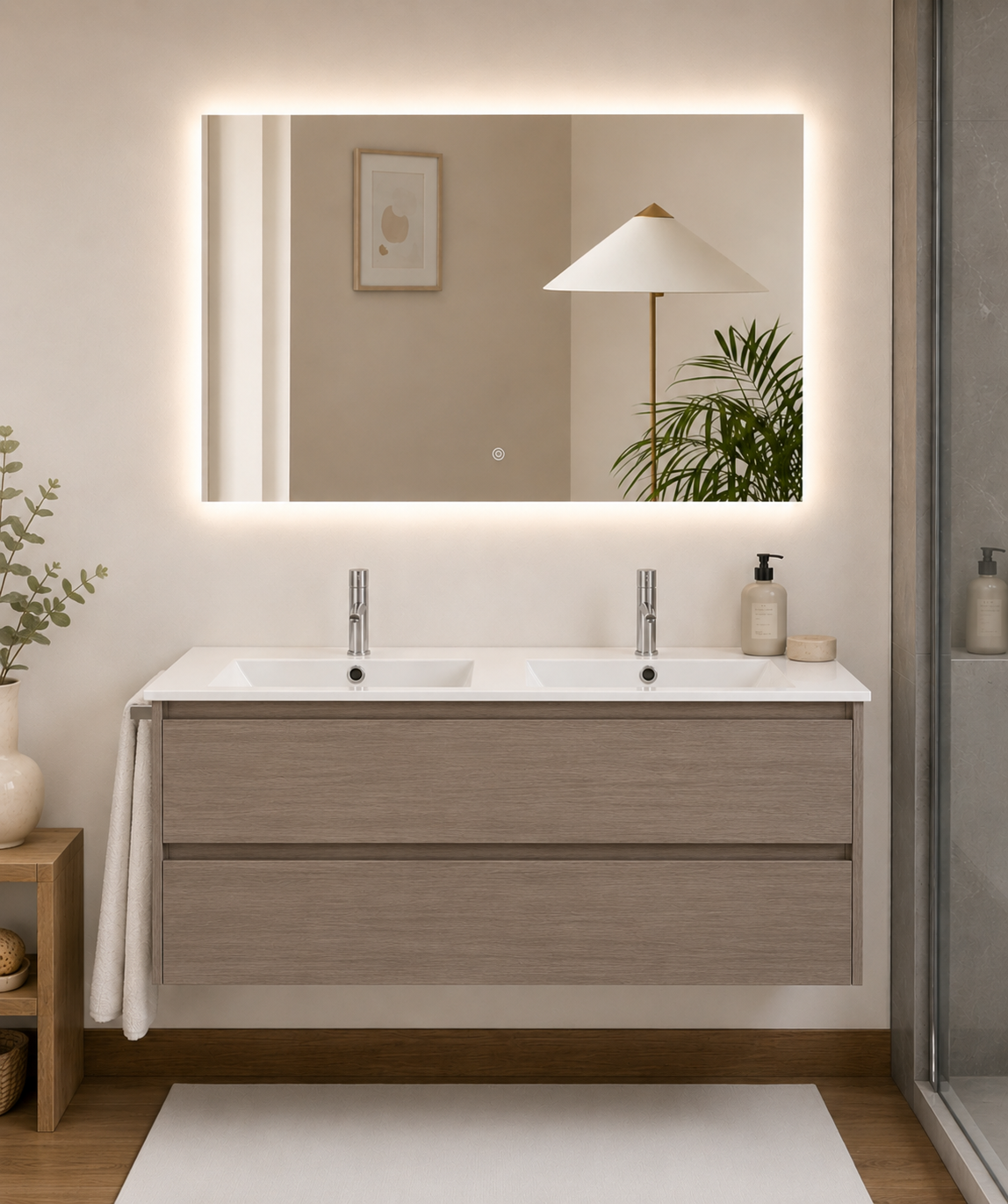 IBIZA bathroom cabinet with sink