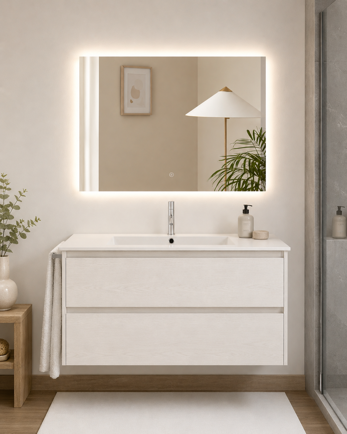IBIZA bathroom cabinet with sink