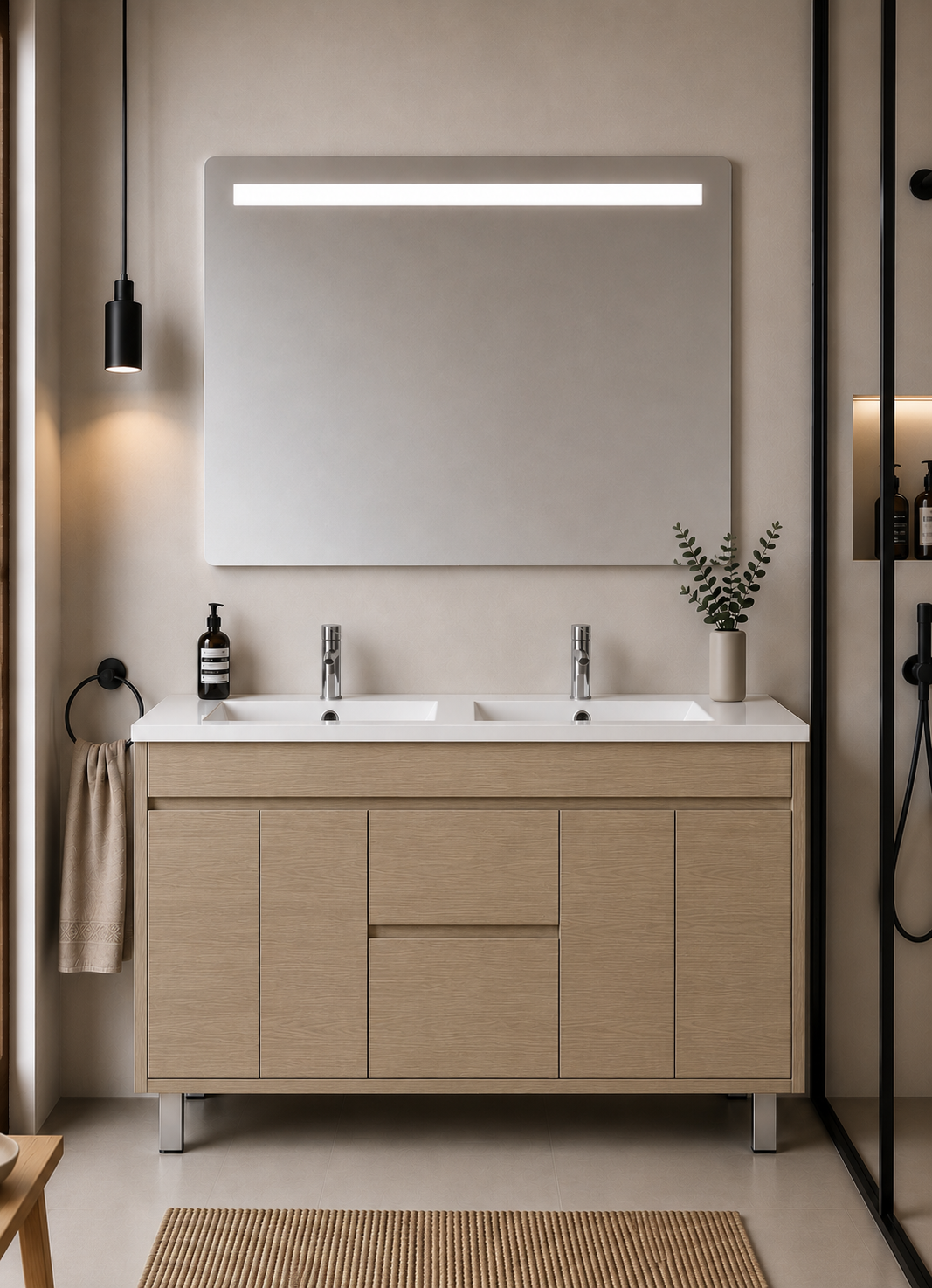 ISQUIA Bathroom Vanity with Sink
