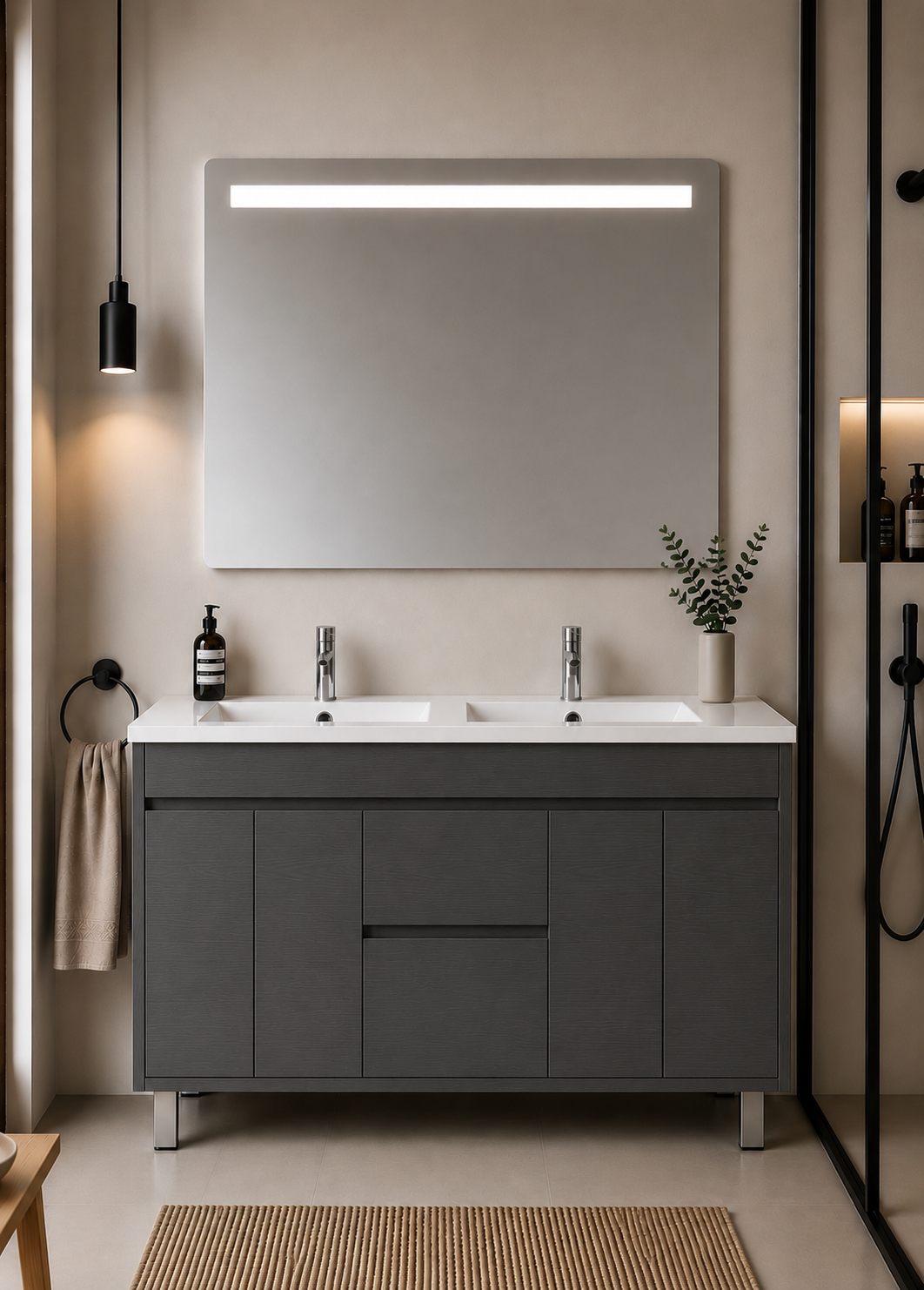 ISQUIA Bathroom Vanity with Sink