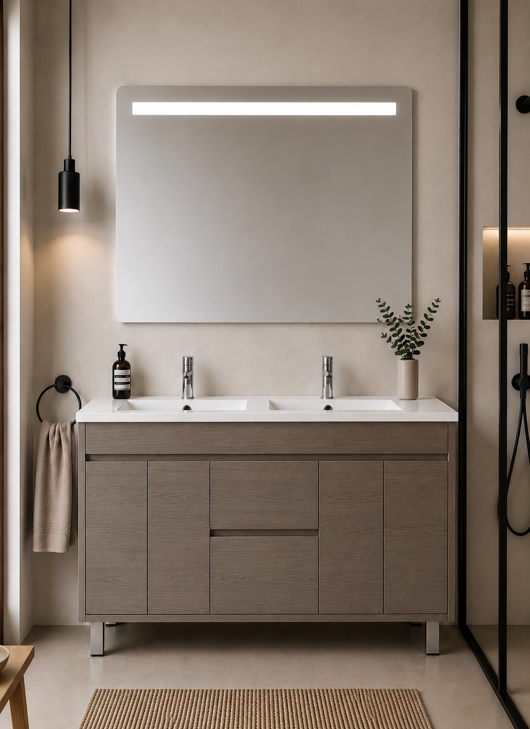 ISQUIA Bathroom Vanity with Sink