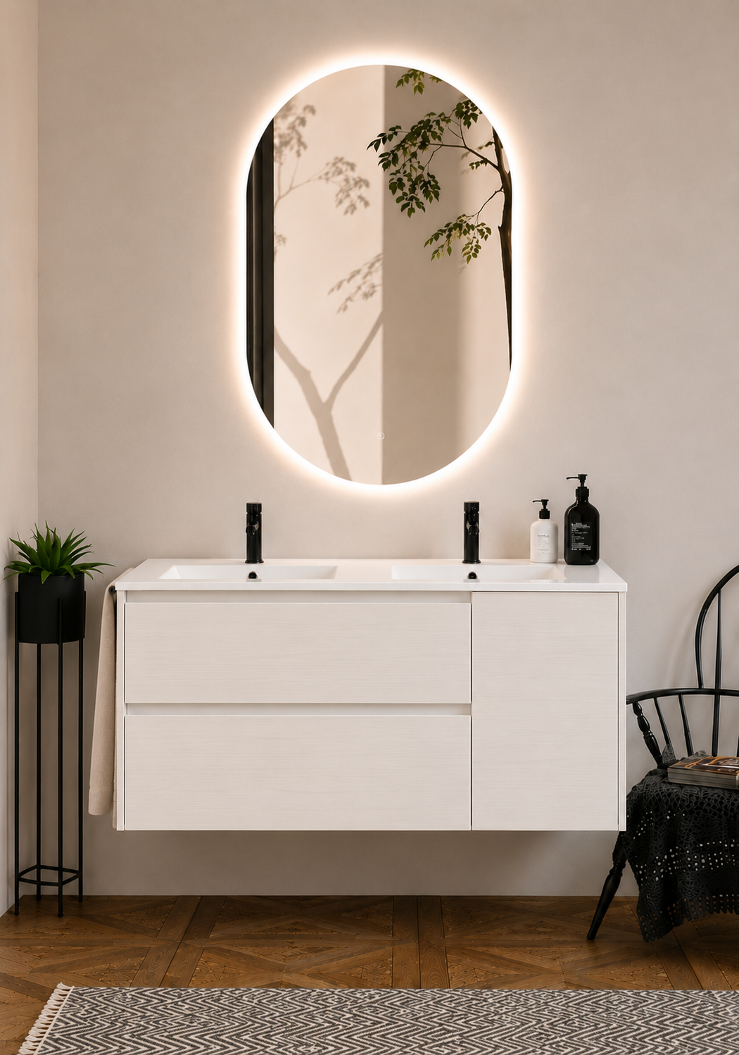 ITACA Bathroom vanity with sink
