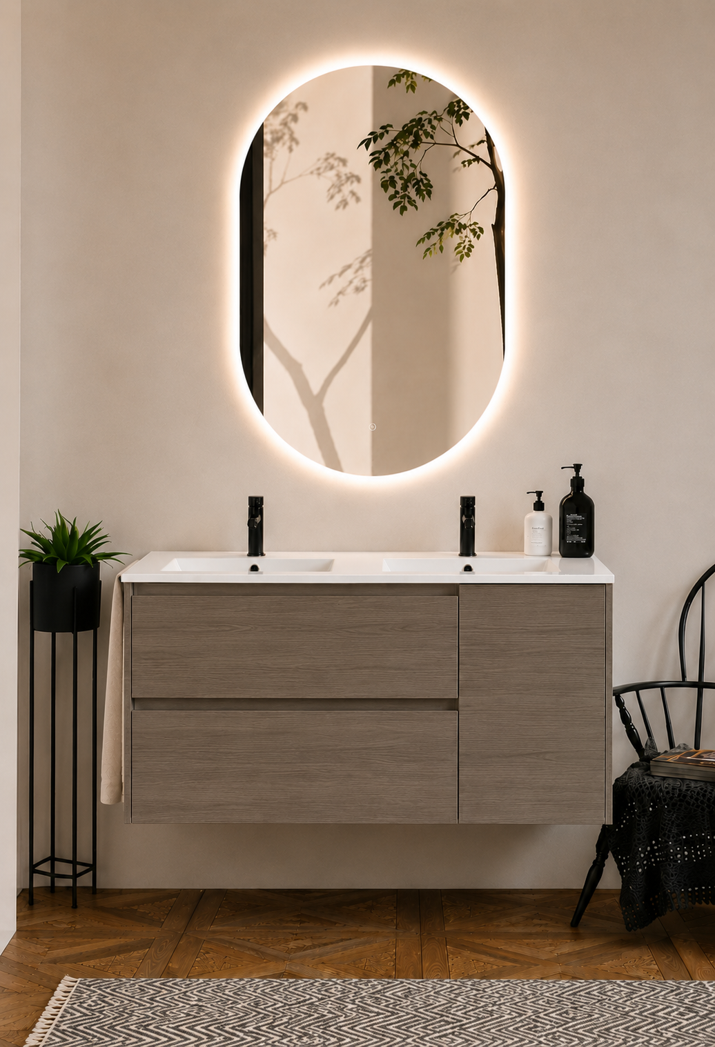 ITACA Bathroom vanity with sink