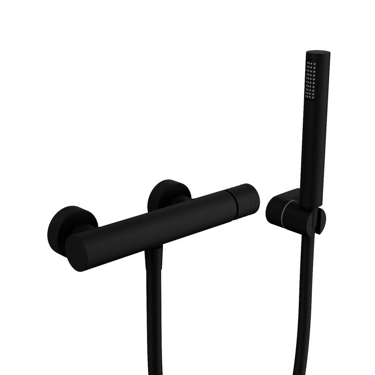 Serie Helios Ducha Negro