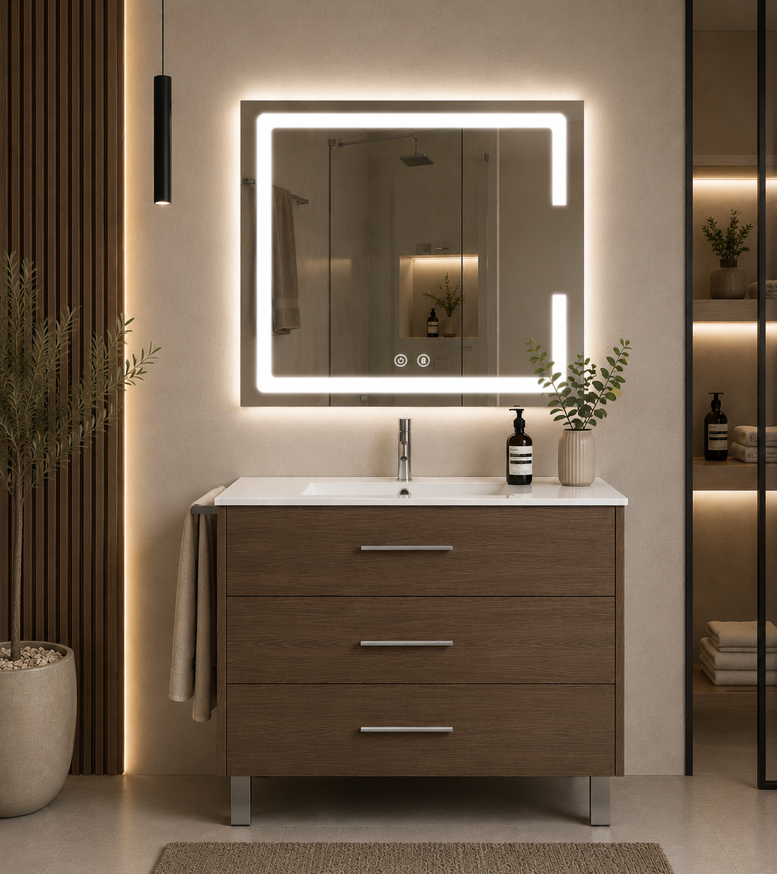 RIBERA Bathroom Vanity Unit with Basin