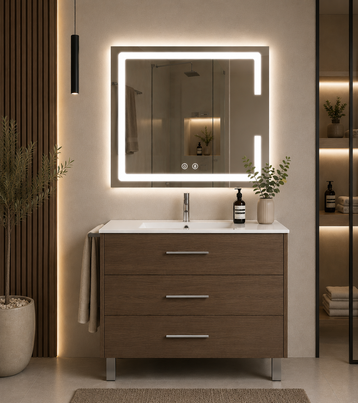 RIBERA Bathroom Vanity Unit with Basin
