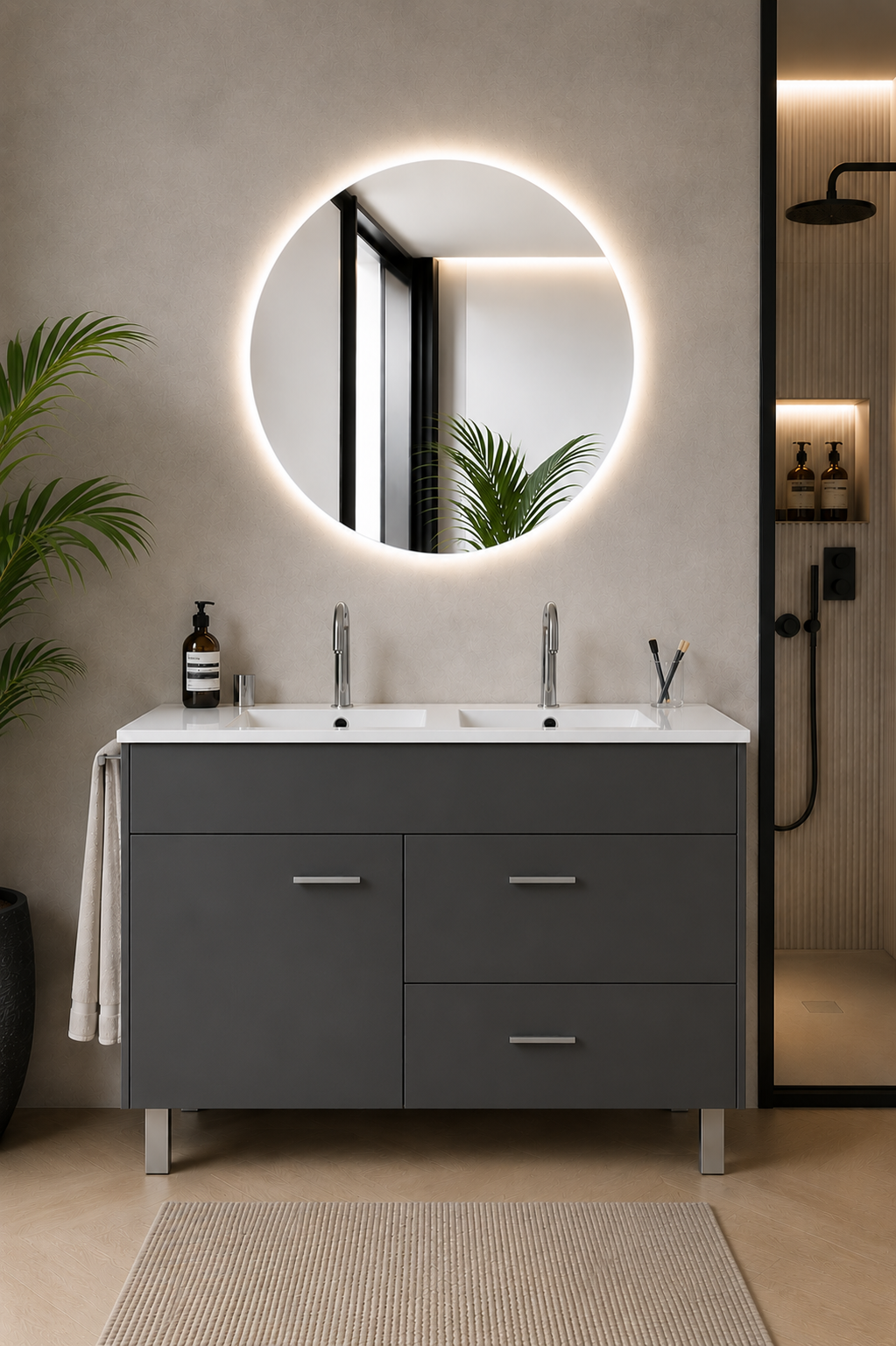 SAMOS bathroom vanity with sink