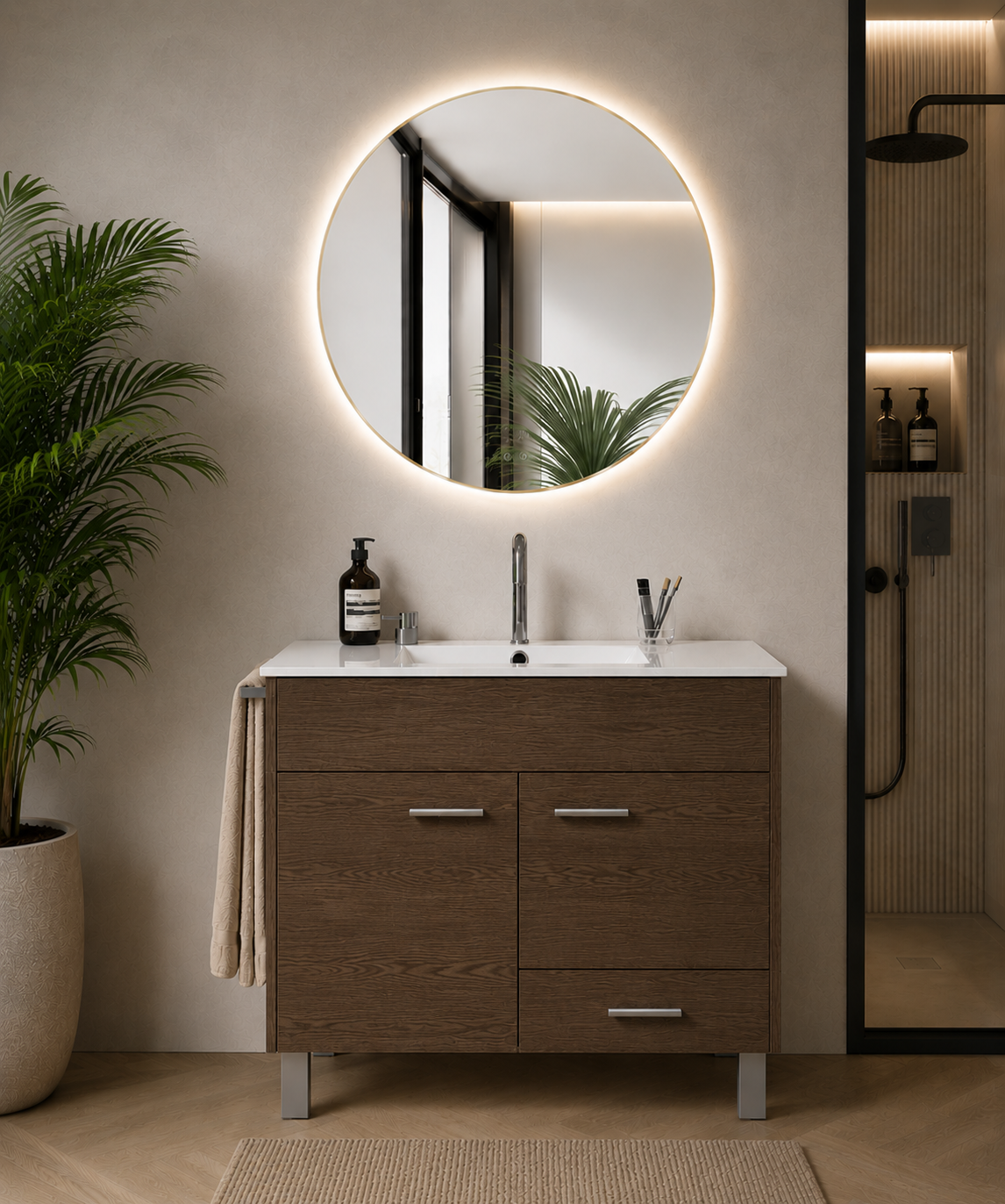 SAMOS bathroom vanity with sink