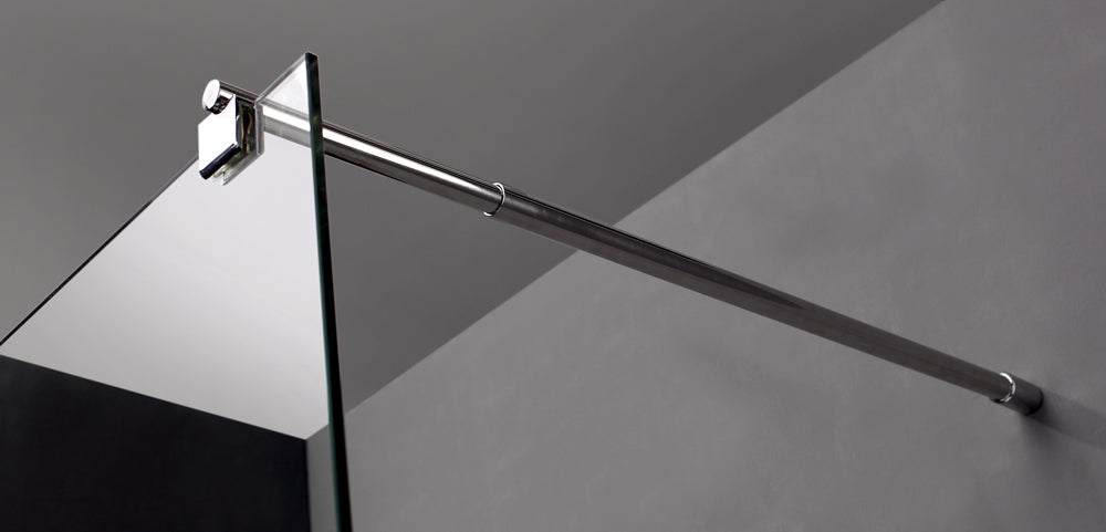 Mampara SCREEN - detalle brazo estabilizador