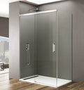 Corner shower screen with fixed side panel BASIC