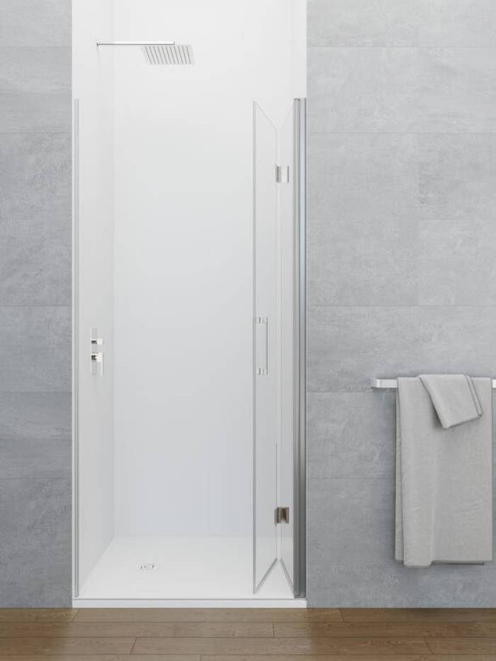 Folding front screen with magnetic closure GLASS