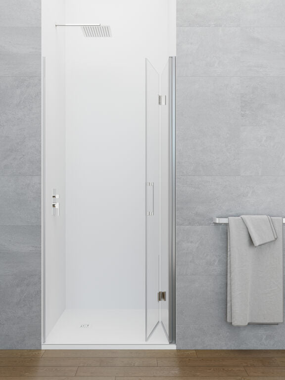 Folding front screen with magnetic closure GLASS