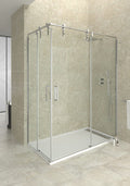 Corner entry shower screen MOVING