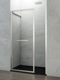 1 fixed + 1 hinged shower screen SPAZIO