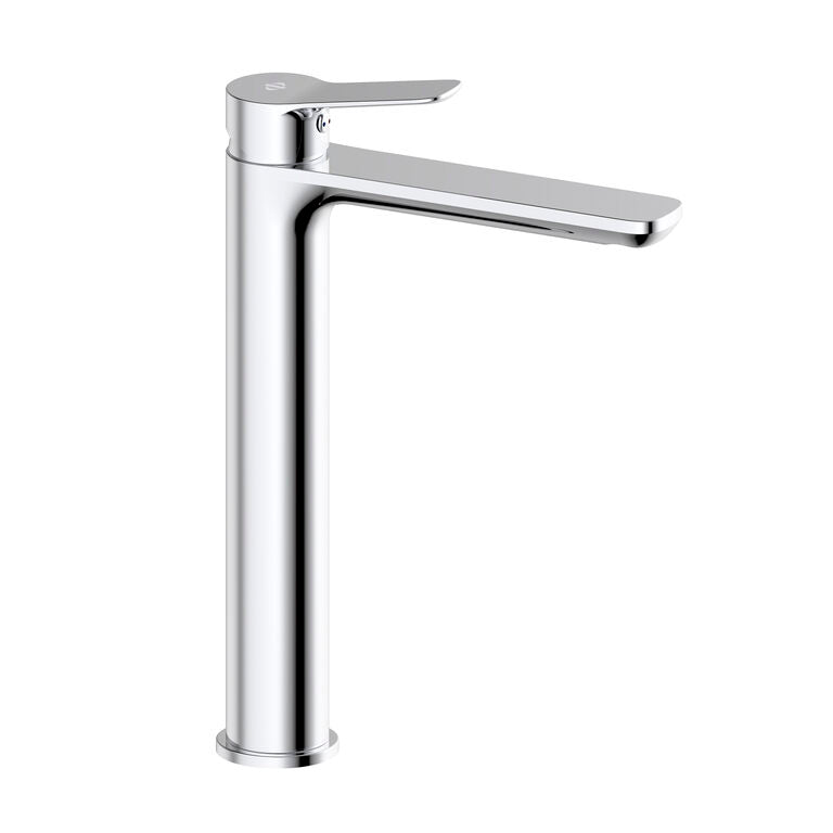 Serie RHIO Lavabo Alto Cromo