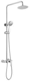 Round shower column with single-lever mixer CASSIO