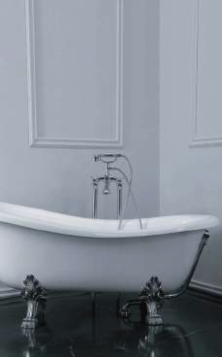 Mezclador termostático baño con juego columnas Época