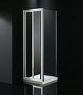 Folding corner shower screen + fixed Akord side panel