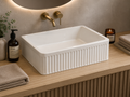 LUCIO countertop porcelain washbasin