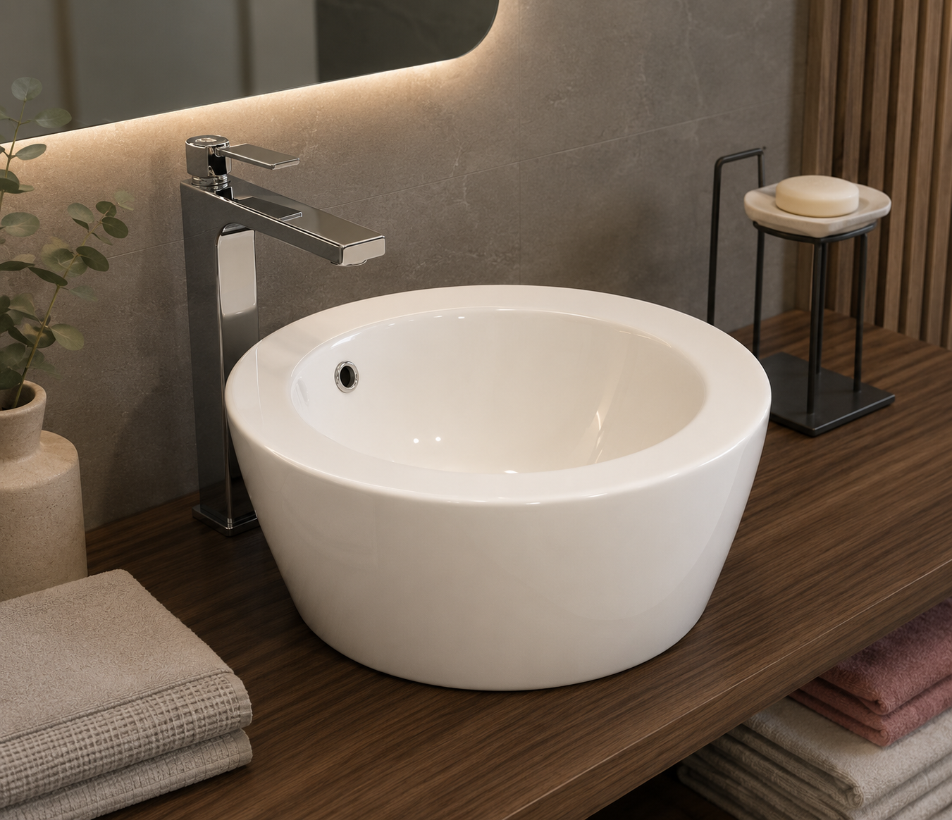 MENFIS countertop porcelain basin