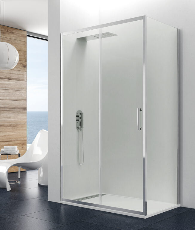 Angular screen with fixed side panel PRESTIGE