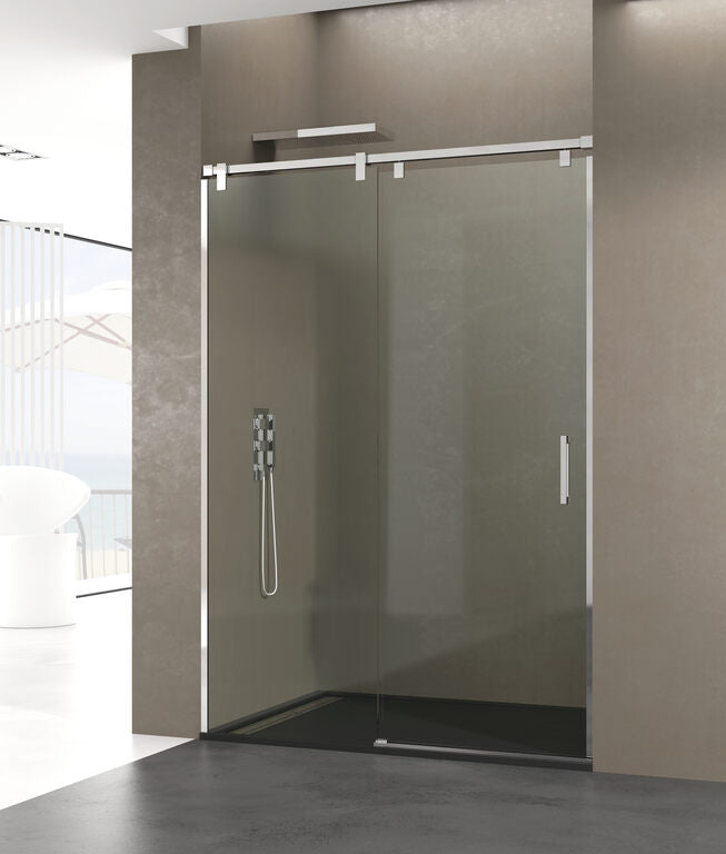 FUTURA front shower screen 1 fixed + 1 sliding door
