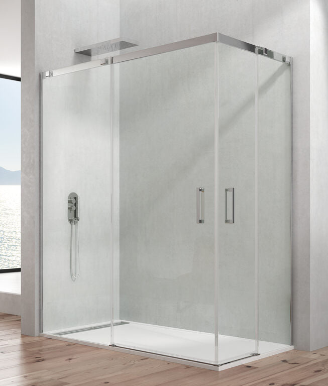 TEMPLE corner entry shower screen